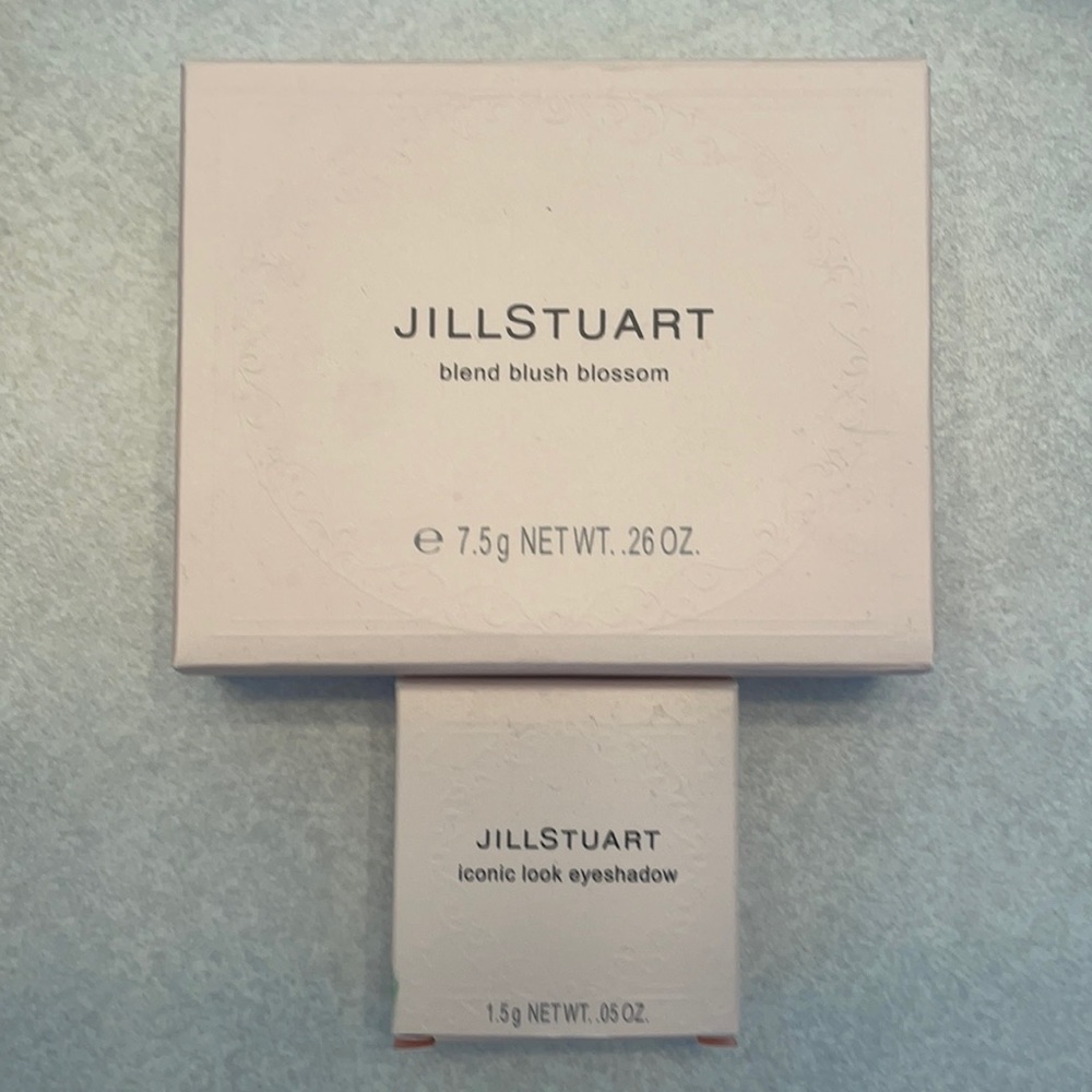 Jill Stuart blush 04 good afternoon color and eyeshadow c202 ever after